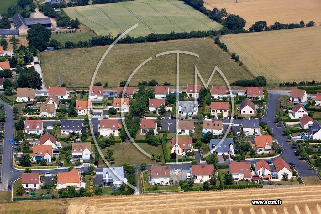 Photo arienne de Saint-Martin-de-Fontenay