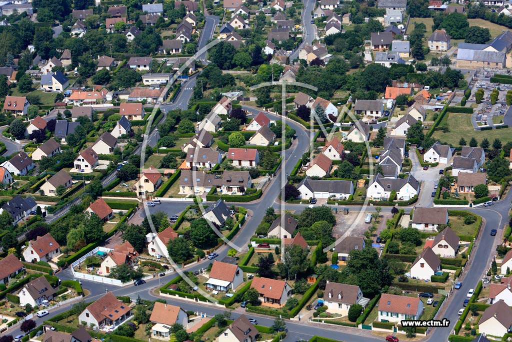 Photo arienne de Saint-Martin-de-Fontenay