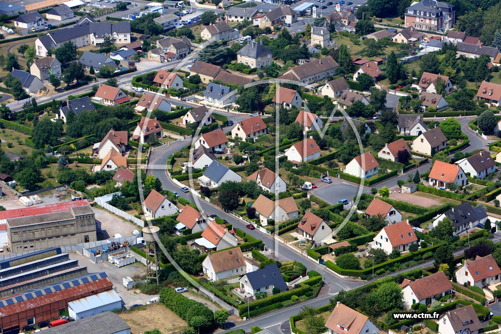 Photo arienne de Saint-Martin-de-Fontenay
