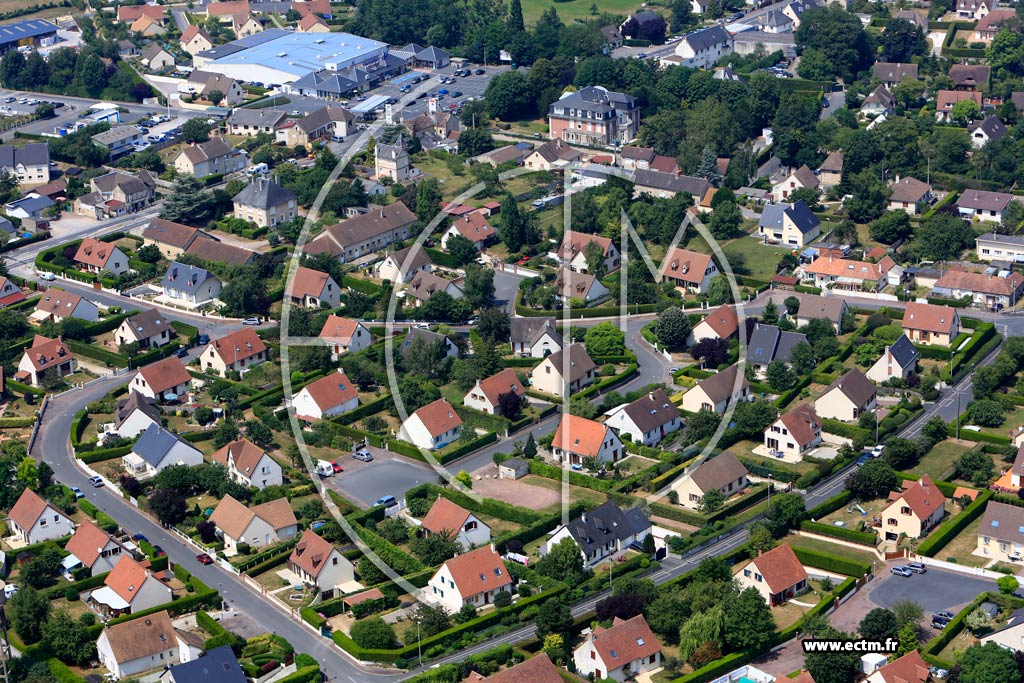 Photo arienne de Saint-Martin-de-Fontenay