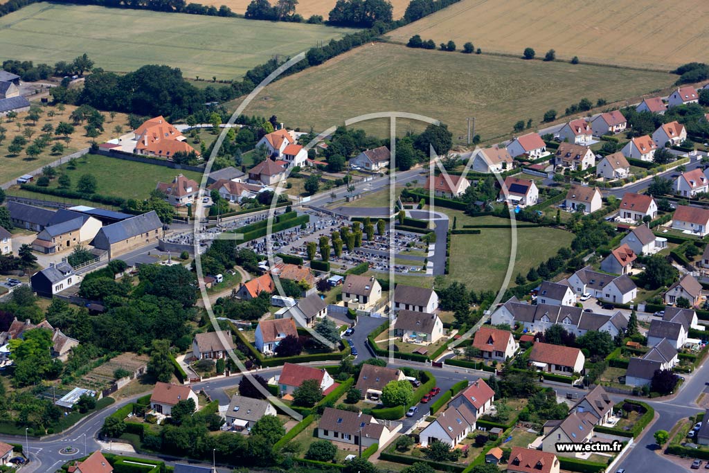 Photo arienne de Saint-Martin-de-Fontenay