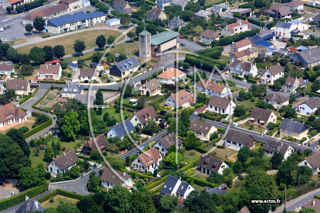 Photo arienne de Saint-Martin-de-Fontenay