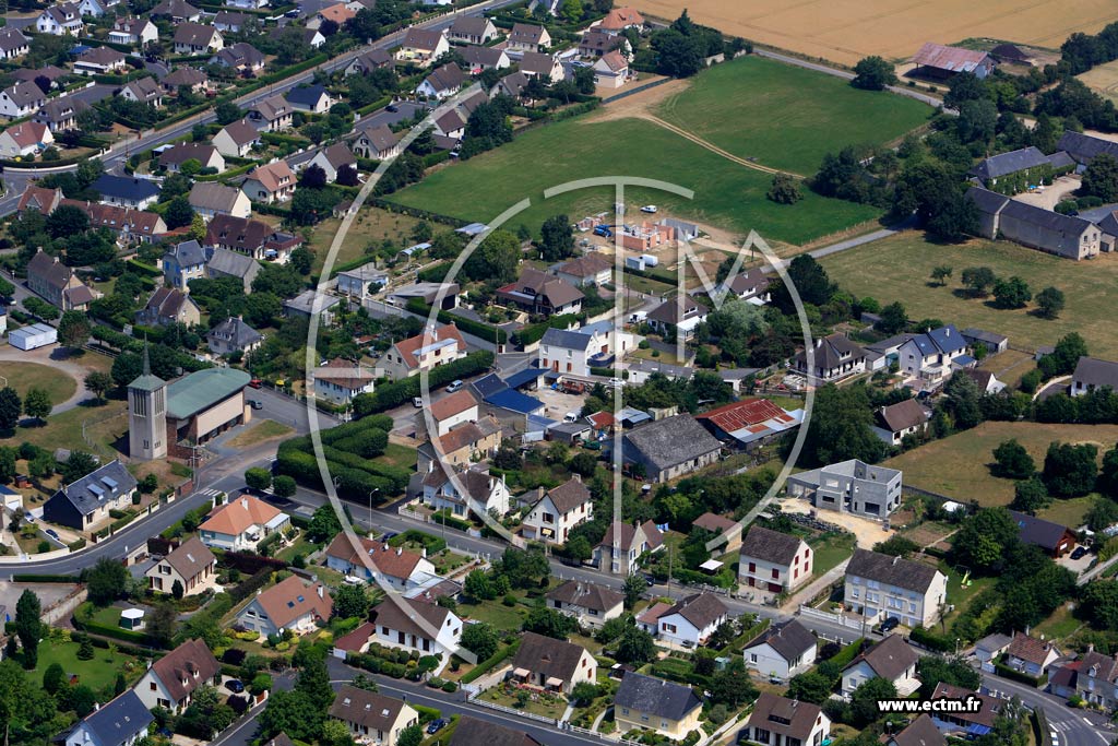 Photo arienne de Saint-Martin-de-Fontenay