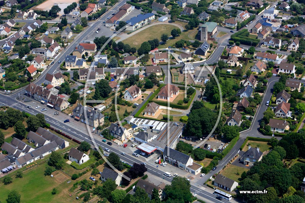 Photo arienne de Saint-Martin-de-Fontenay