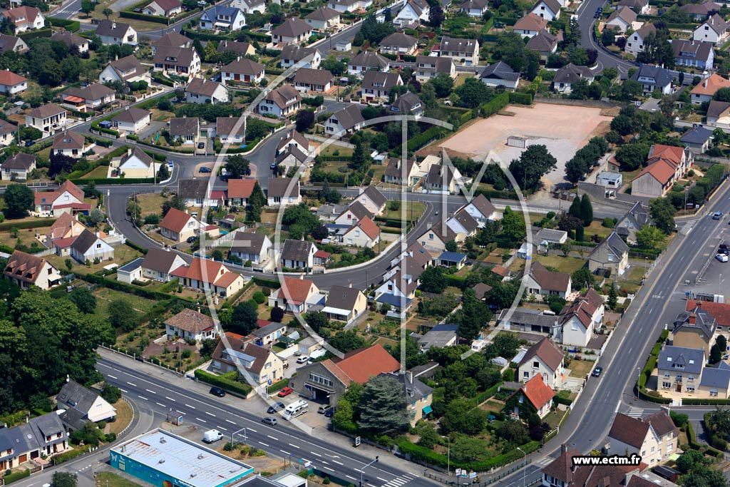 Photo arienne de Saint-Martin-de-Fontenay
