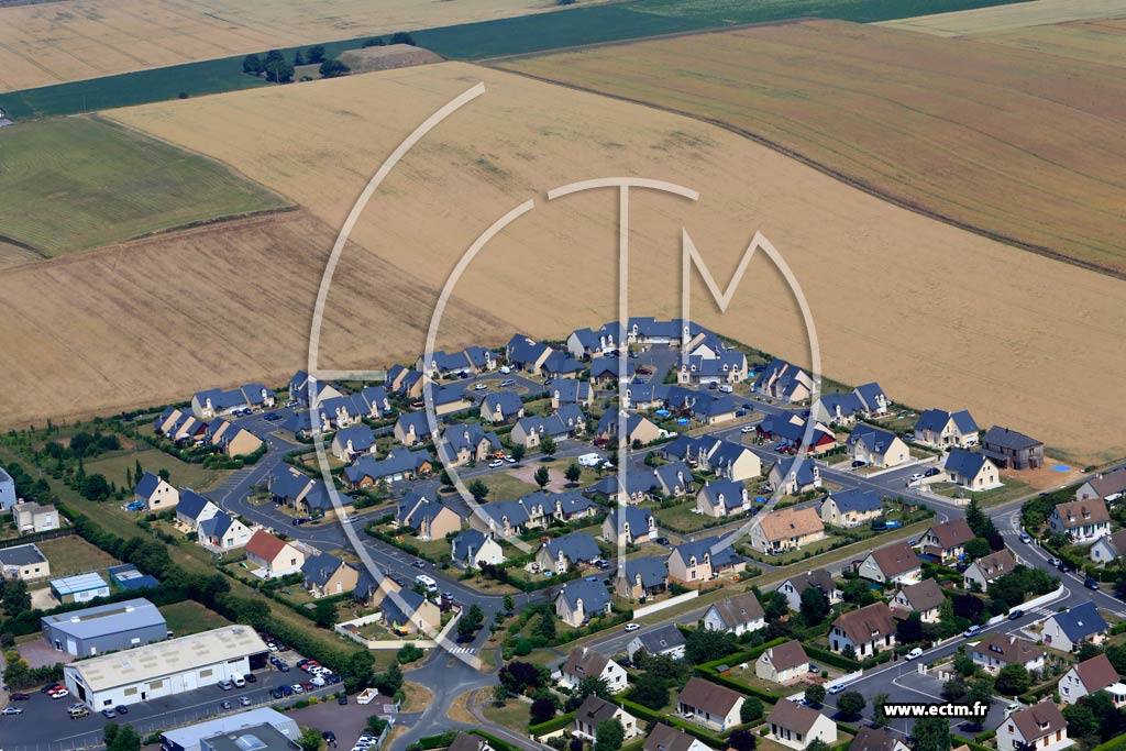 Photo arienne de Saint-Martin-de-Fontenay