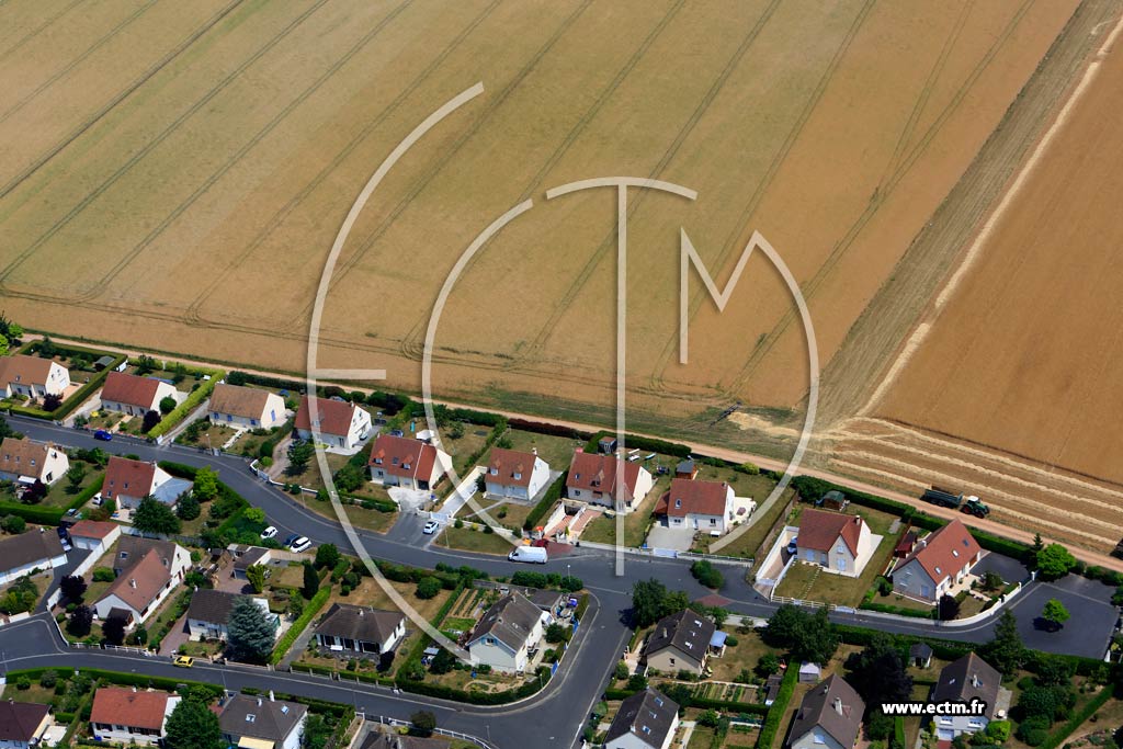 Photo arienne de Saint-Martin-de-Fontenay