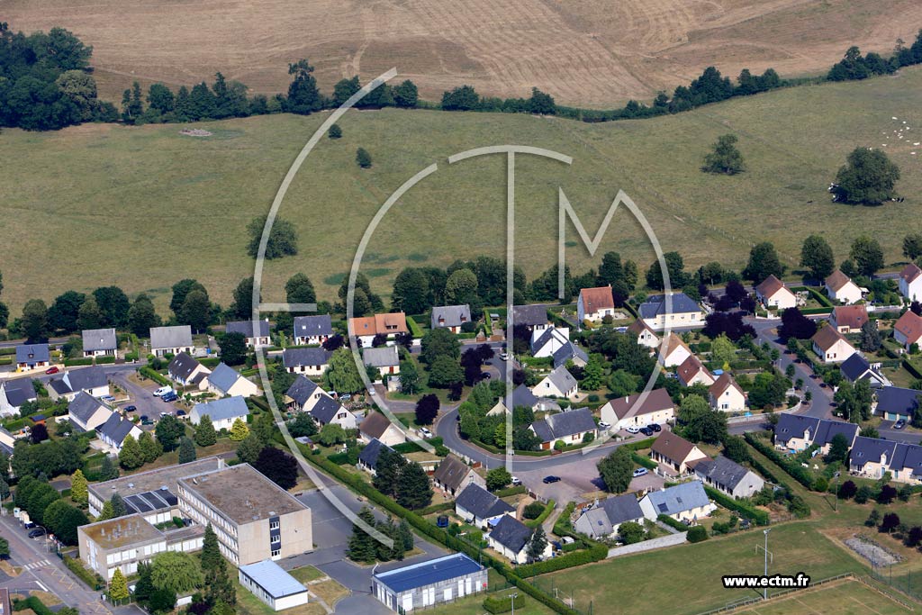 Photo arienne de Tilly-sur-Seulles