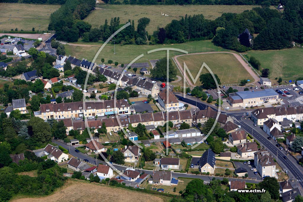 Photo arienne de Tilly-sur-Seulles