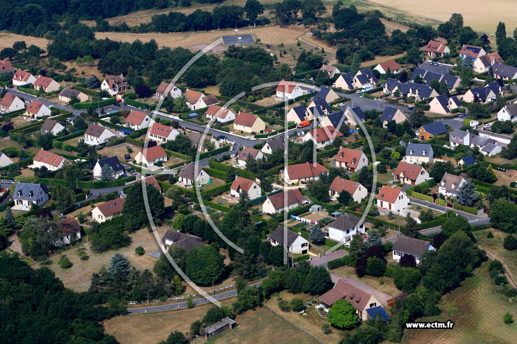 Photo arienne de Tourville-sur-Odon
