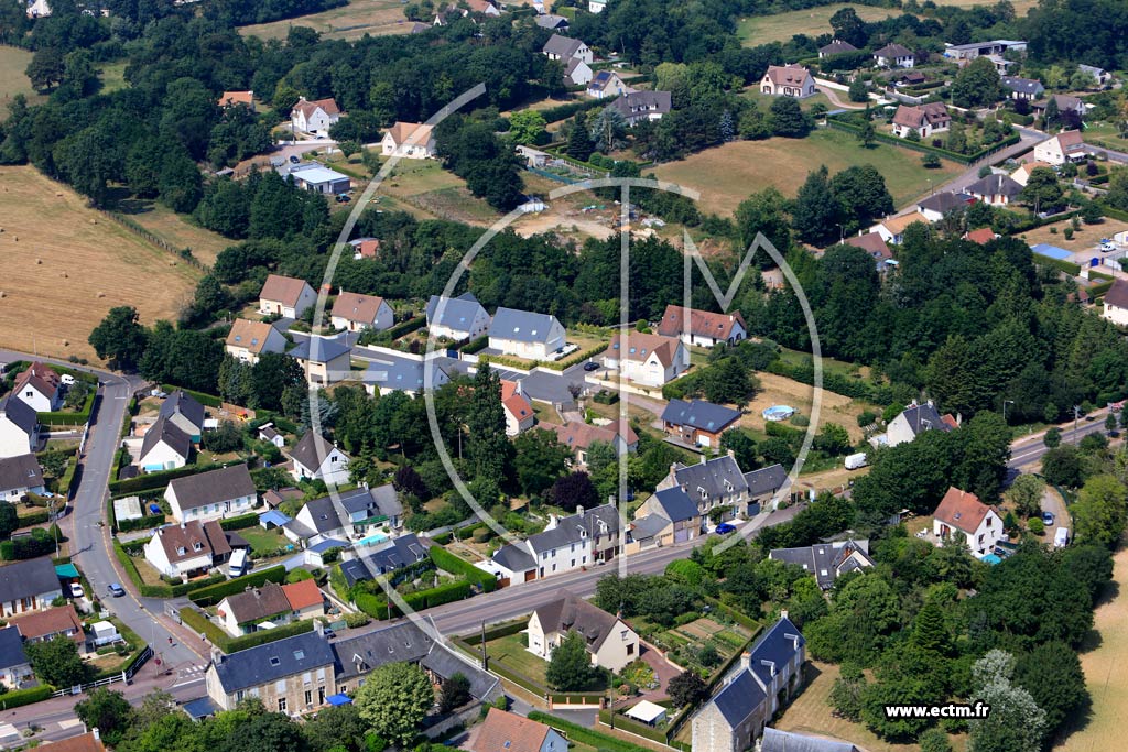 Photo arienne de Tourville-sur-Odon