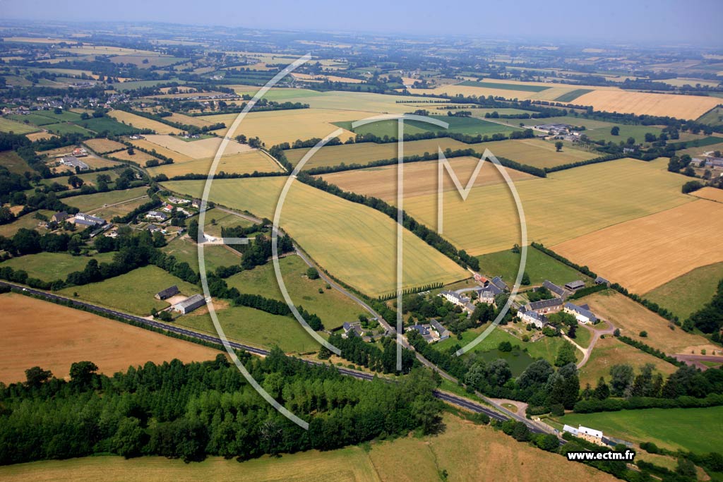 Photo arienne de Tracy-Bocage (La Queue du Renard)