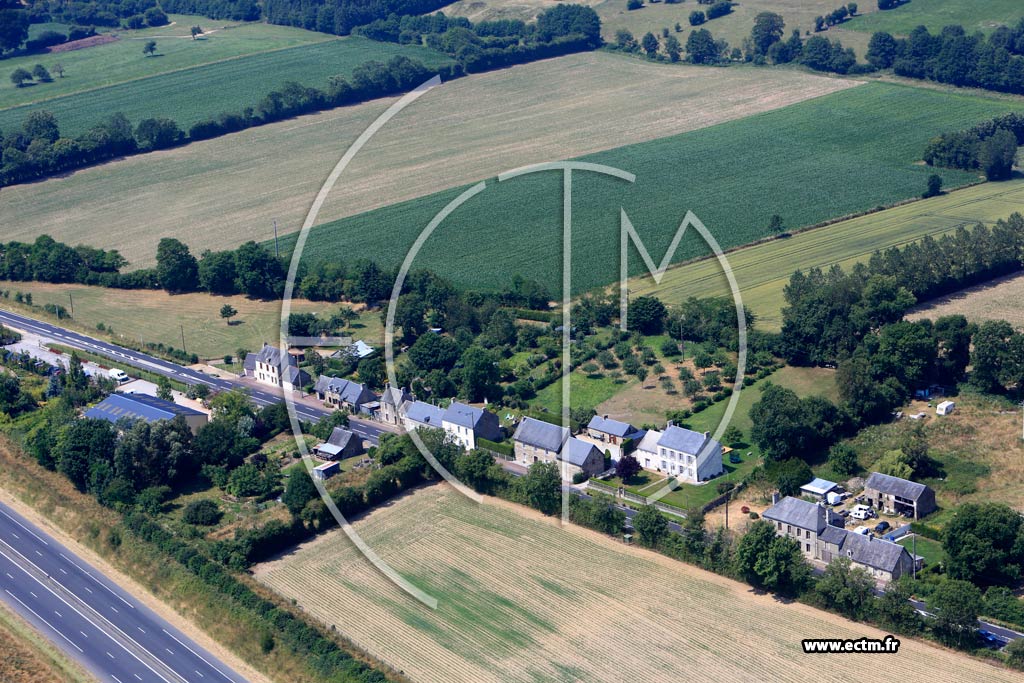 Photo arienne de Tracy-Bocage (La Queue du Renard)