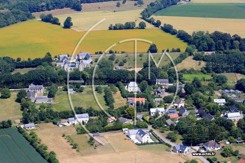 Photo arienne de Vaux-sur-Seulles (Le Bourg L'Abb)