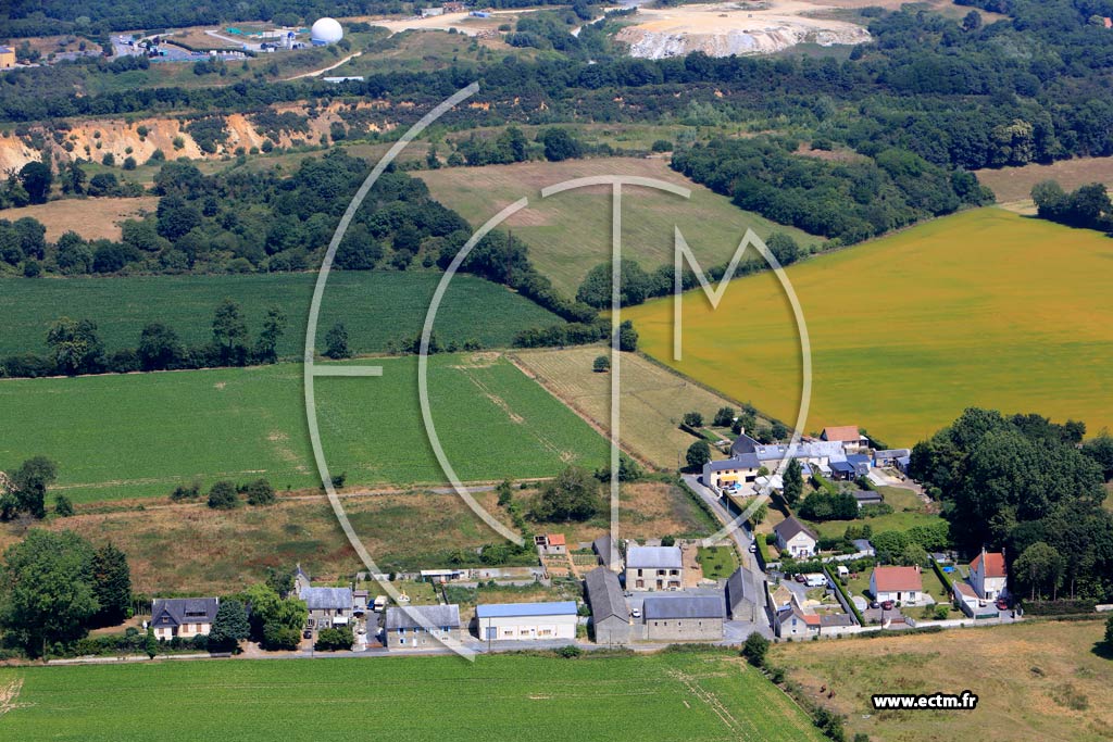 Photo arienne de Vaux-sur-Seulles (Le Bourg L'Abb)