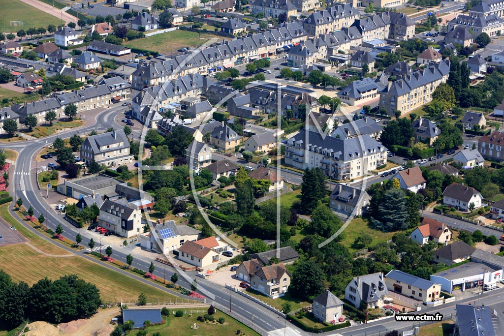Photo arienne de Villers-Bocage