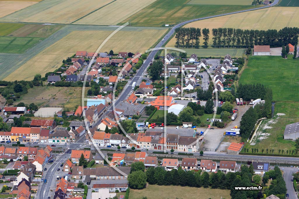 Photo arienne de Armbouts-Cappel (Grand Mille Brugge)