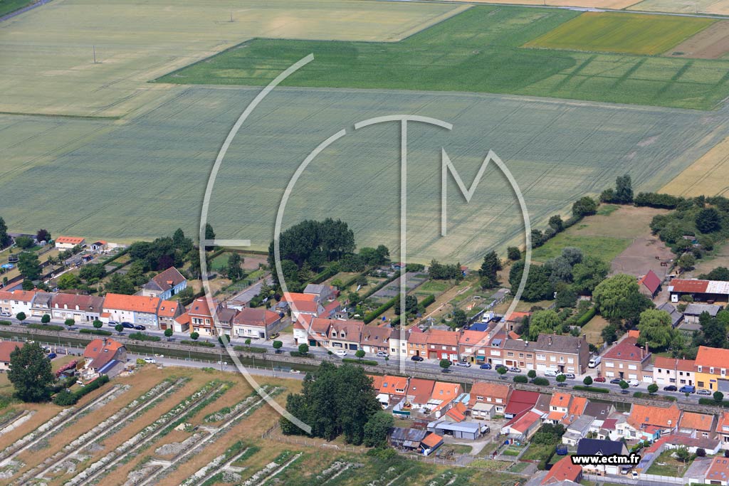 Photo arienne de Armbouts-Cappel (Grand Mille Brugge)