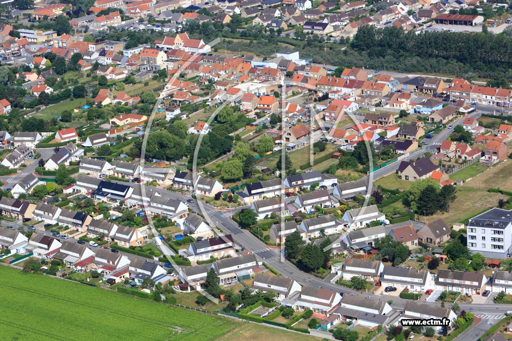 Photo arienne de Bray-Dunes (Quartier de l'Avenue des Frgates)