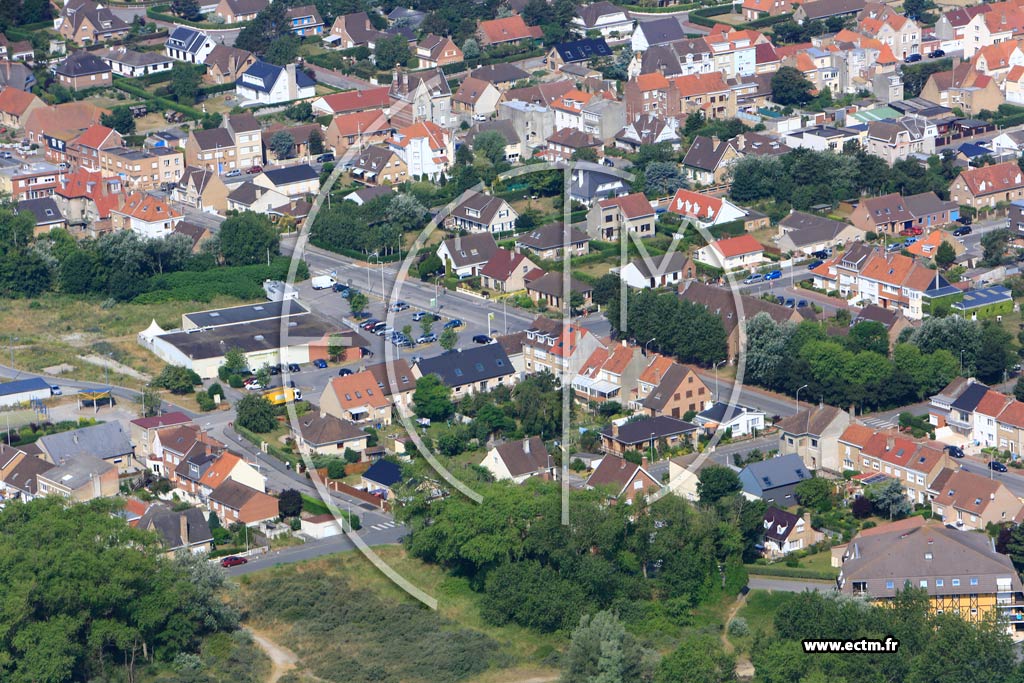 Photo arienne de Bray-Dunes (Quartier de l'Avenue du Gnral De Gaulle)