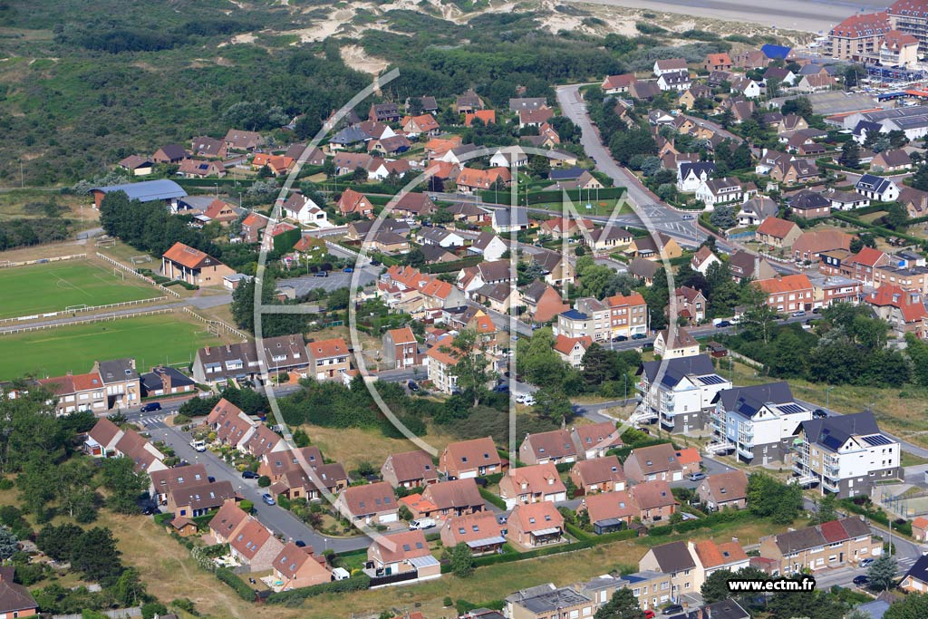 Photo arienne de Bray-Dunes (Quartier de l'Avenue du Gnral De Gaulle)