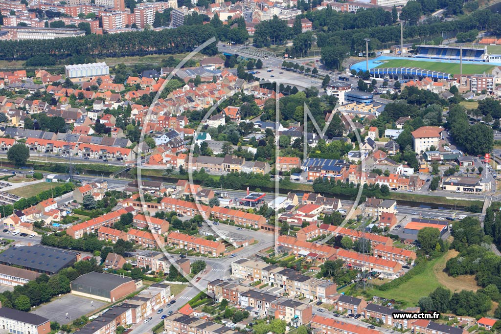 Photo arienne de Coudekerque-Branche (Quartier des Petit et Grand Steendam)