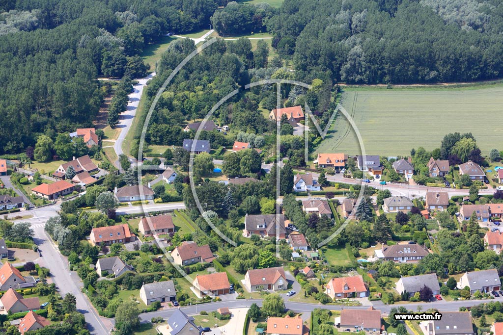 Photo arienne de Coudekerque-Village