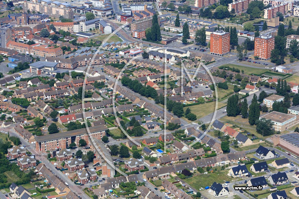 Photo arienne de Grande-Synthe (Quartier du Boulevard Pierre-Mends-France)