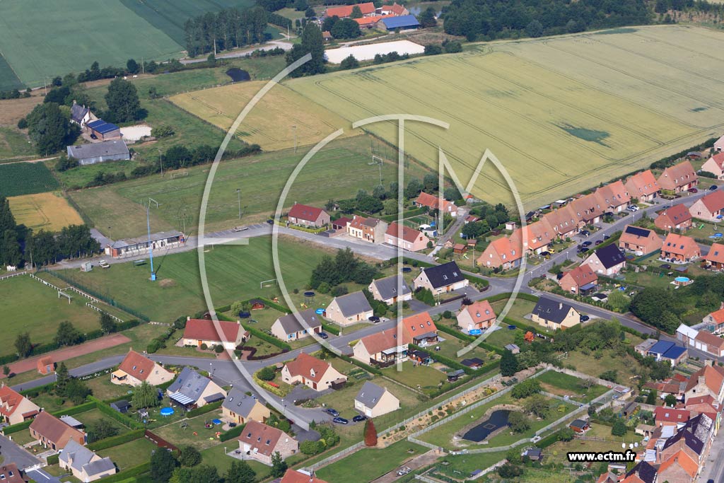Photo arienne de Rexpode (Quartier de la Rue des Frres Neuville)