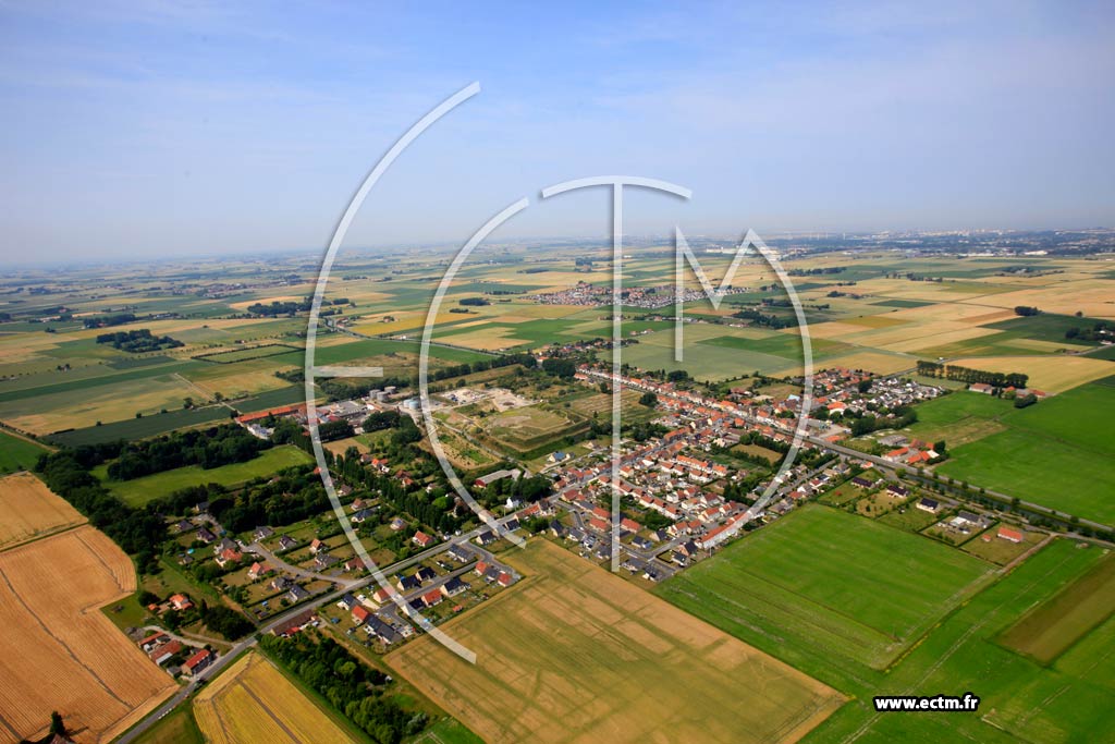 Photo arienne de Steene (Grand Mille Brugge)