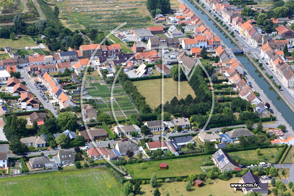 Photo arienne de Steene (Grand Mille Brugge)