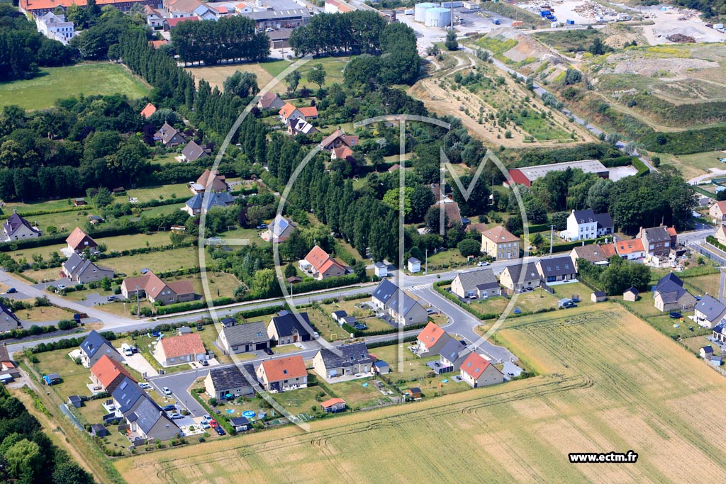 Photo arienne de Steene (Grand Mille Brugge)