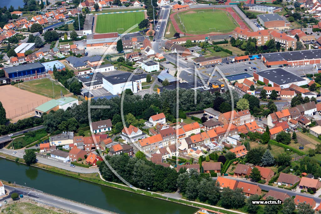 Photo arienne de Arques (Quartier de l'Ascenseur)