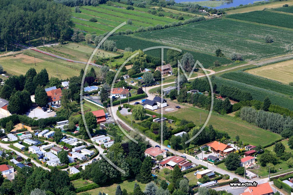 Photo arienne de Houlle (Vincq)
