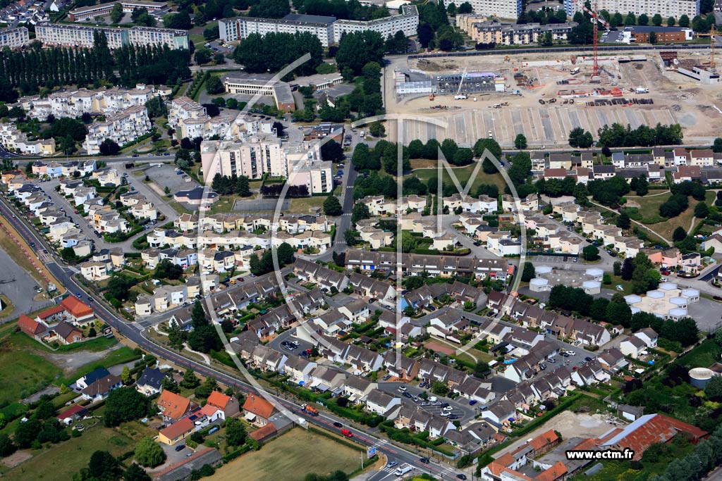 Photo arienne de Longuenesse (Quartier de l'Avenue Lon Blum)