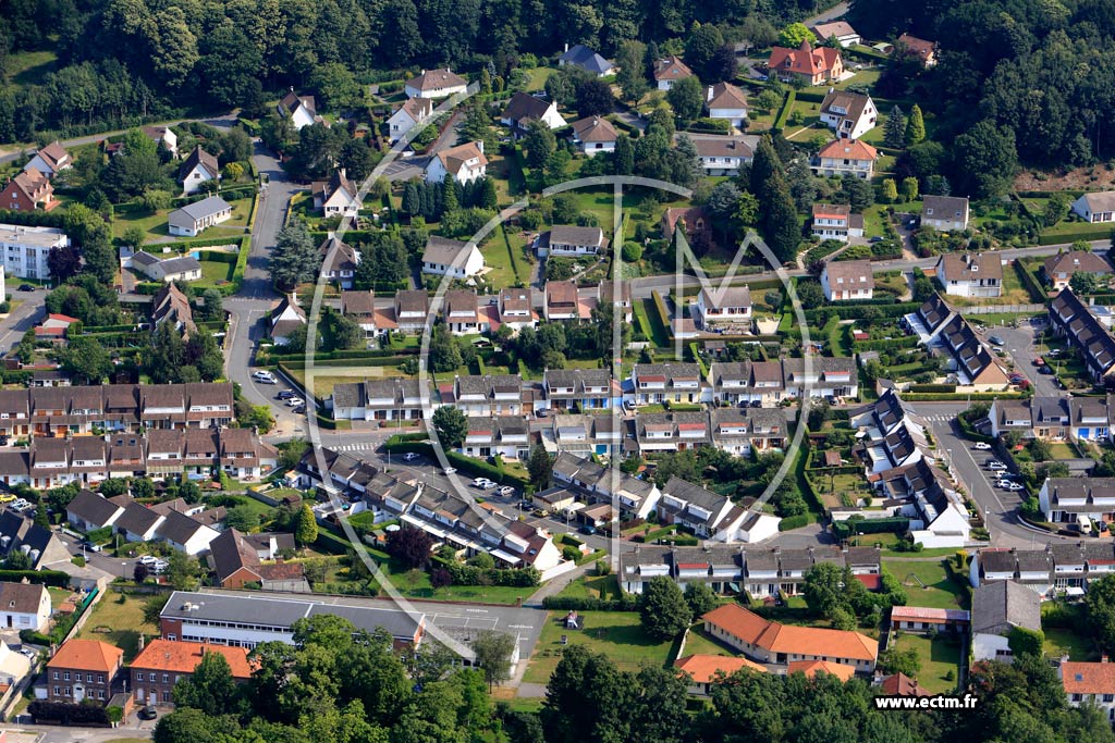 Photo arienne de Longuenesse (Quartier St-Quentin)