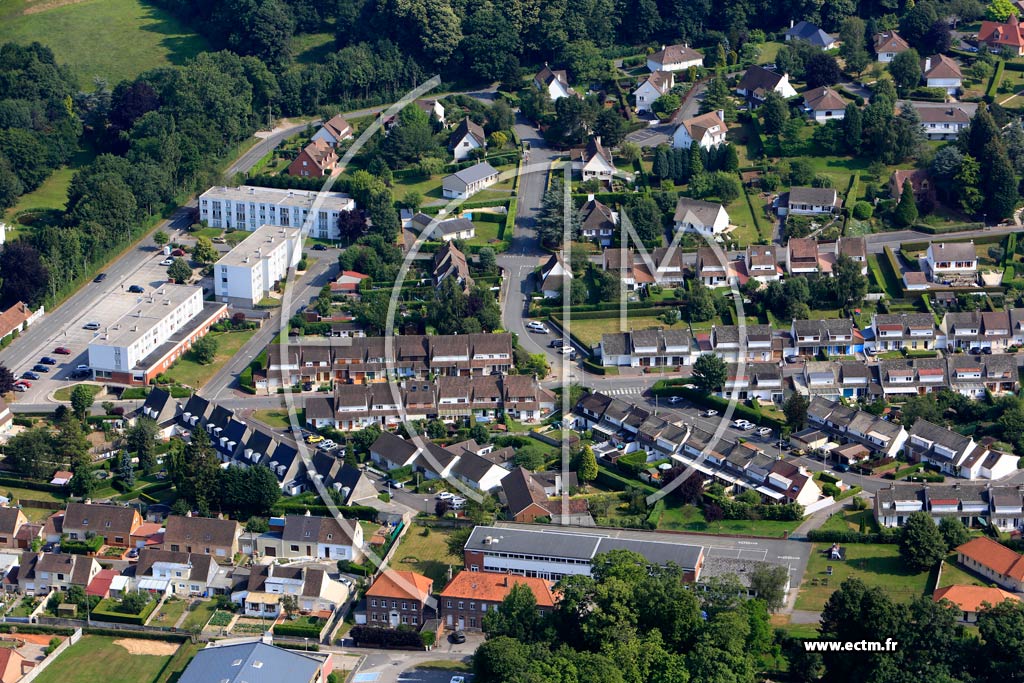 Photo arienne de Longuenesse (Quartier St-Quentin)