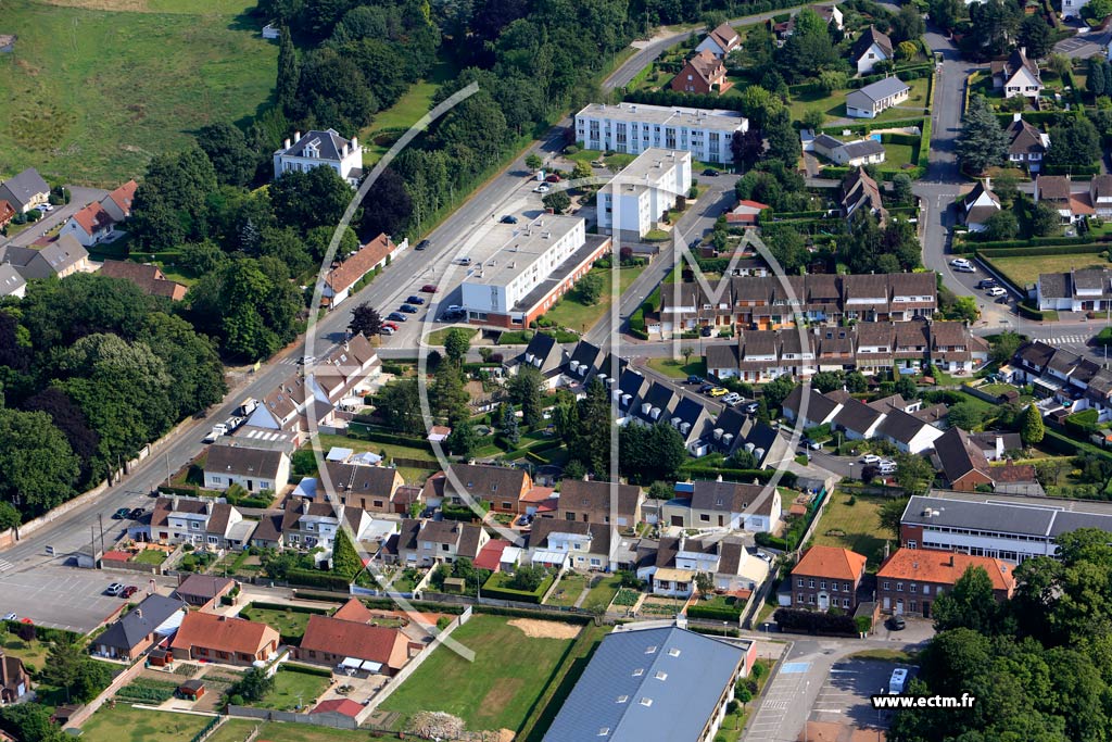 Photo arienne de Longuenesse (Quartier St-Quentin)