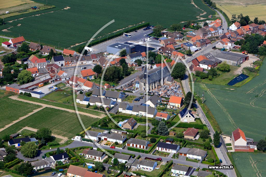 Photo arienne de Oost-Cappel