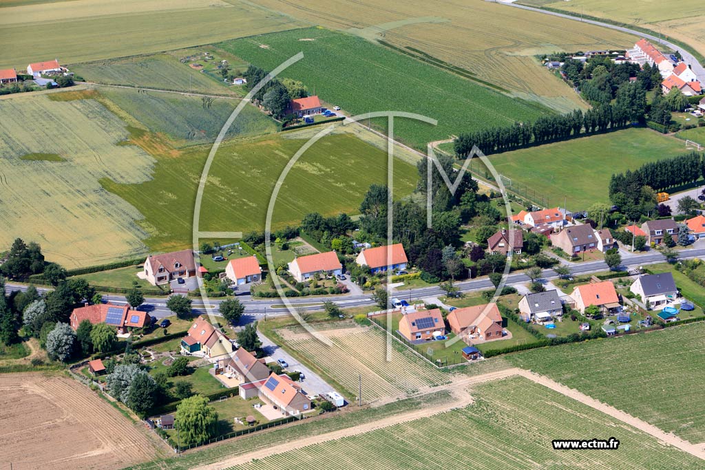 Photo arienne de Oost-Cappel