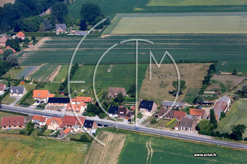 Photo arienne de Renescure (Le Nieppe)