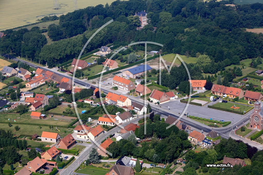 Photo arienne de Renescure (Le Nieppe)