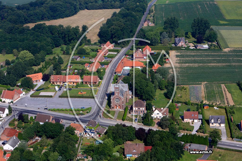 Photo arienne de Renescure (Le Nieppe)