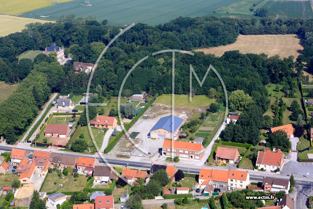 Photo arienne de Renescure (Le Nieppe)