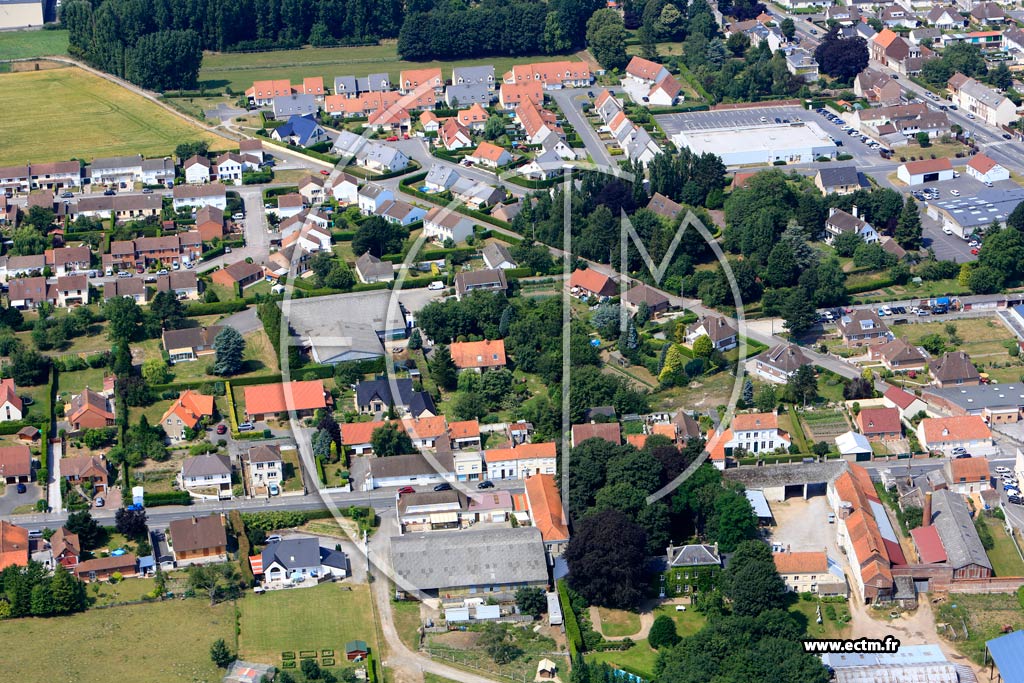 Photo arienne de Saint-Martin-au-Lart (Quartier de la Route de Boulogne)