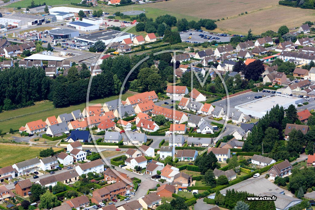 Photo arienne de Saint-Martin-au-Lart (Quartier de la Route de Boulogne)