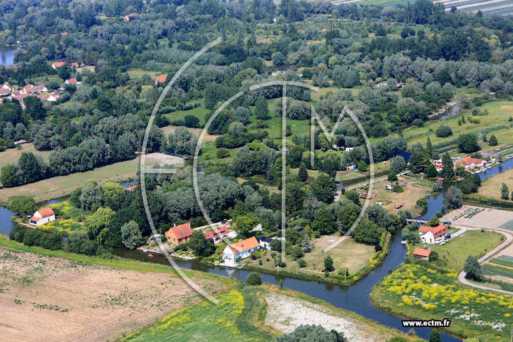 Photo arienne de Saint-Omer (Le Tourniquet)