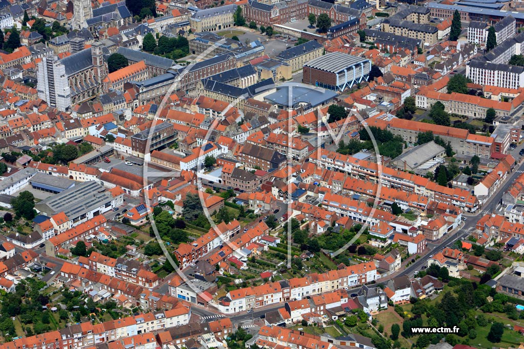Photo arienne de Saint-Omer (Quartier du Boulevard Clmenceau)