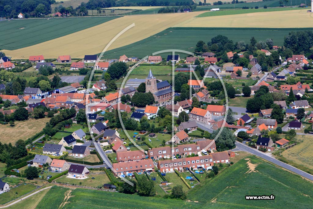 Photo arienne de Sainte-Marie-Cappel