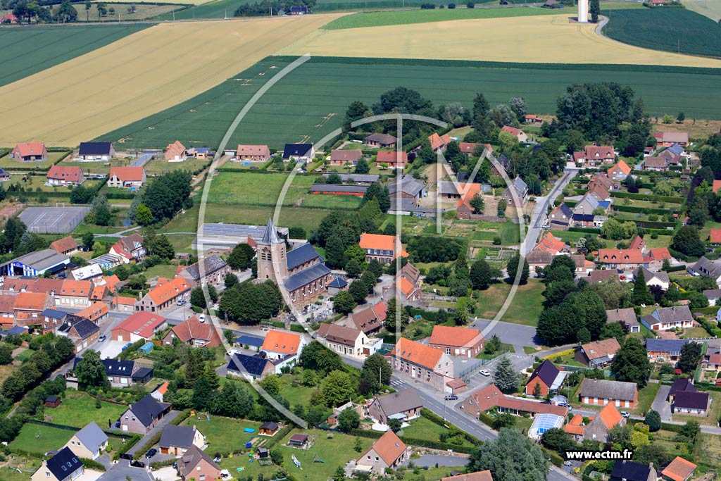 Photo arienne de Sainte-Marie-Cappel